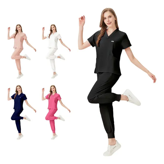 Jelrisofit Pijama Quirúrgica Scrub Jogger Uniforme Antifluid