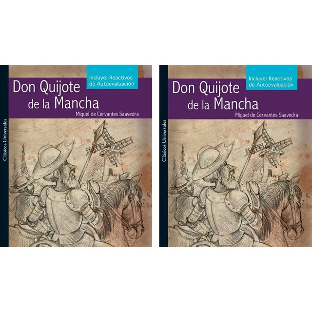 Don Quijote De La Mancha / 2 Tomos, De Cervantes Saavedra, Miguel De. Clásicos Universales, Vol. 1. Editorial Exodo, Tapa Blanda, Edición 01 En Español, 2003