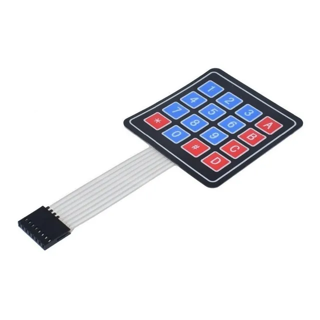 Teclado Matricial 4x4 Autoadhesivo Electronica Arduino