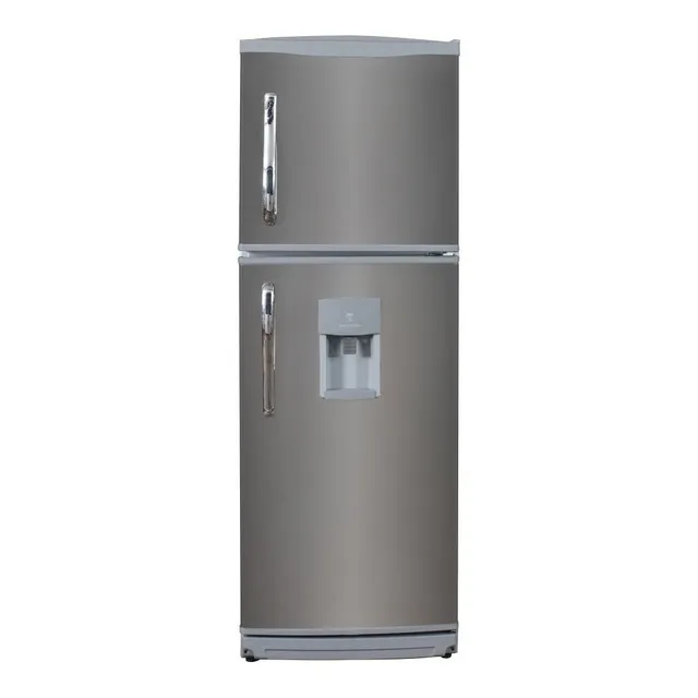 Heladera Con Freezer Bambi 2f 1800sd Acero Con Dispenser