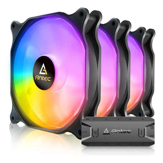 Ventilador Rgb 140 Mm Antec Con Control Y Alto Rendimiento