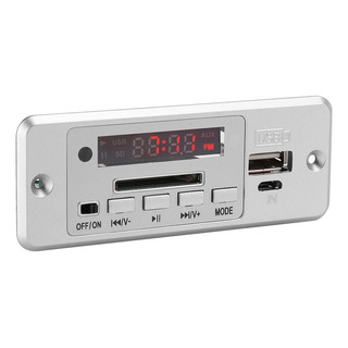 Placa Mp3, Módulo De 5 V, Usb, Radio Fm, Decodificación De R Placa Mp3, Módulo De 5 V, Usb, Radio Fm, Decodificación De R