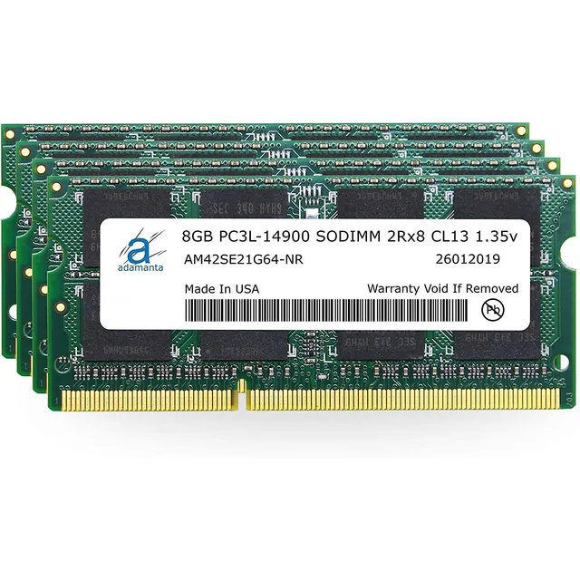 Memoria Ram Adamanta 32 Gb (4 X 8 Gb) Ddr3 1867 Mhz Cl13 1.3