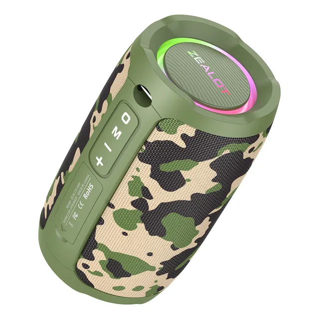 Bocina Bluetooth S49 Portátil Con Graves Potentes