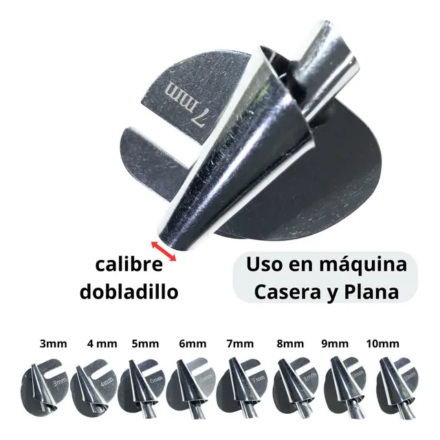 Guía Dobladillo Máquina Coser Recta Y Familiar