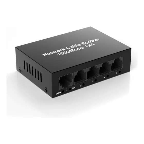 Divisor Ethernet Rytaki Pro Rj45 1 A 4 1000 Mbps Cat 5/5e/6