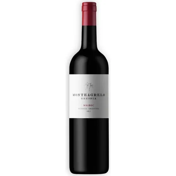 Monteagrelo Vino Malbec 750ml Bressia Luján De Cuyo Mendoza