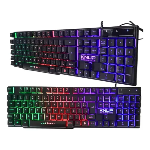 (1719）W11 秒速起動SSD240G 富士通一体FH70/YD i7 8G S Teclado Hxsj V700 Teclado Usb Rgb Backlight Para Jogos Com