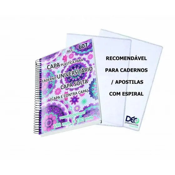 Capa Solta Para Caderno Universitário Espiral  10jogos  