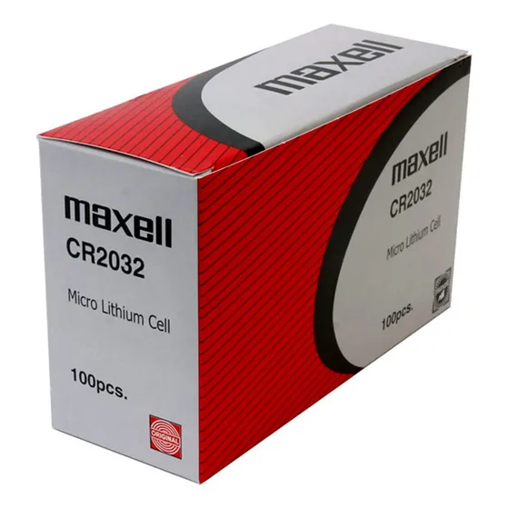 Bateria Cr2032 Maxell Original 100 Unidades 