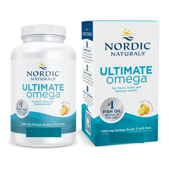 Ultimate Omega 1280mg Nordic Americano Puro