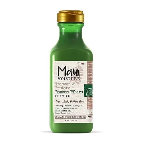 Maui Moisture Champú Thicken Con Fibras De Bambú