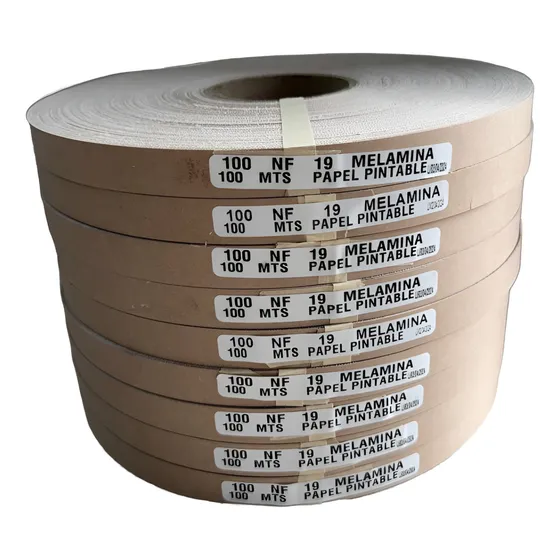 10pzs Chapacinta Cubrecanto 19mm 3/4'' Pintable Para Mdf C/a