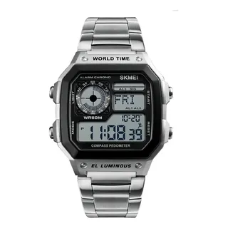 RelĂłgio A Prova DĂĄgua Masculino Skmei 1335 Prata Digital RelĂłgio A Prova DĂĄgua Masculino Skmei 1335 Prata Digital