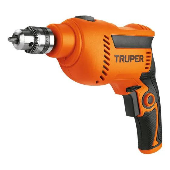 Taladro Rotomartillo Prof. 3/8' 600 W Truper Roto-3/8a4 Color Naranja Frecuencia 60 Mhz