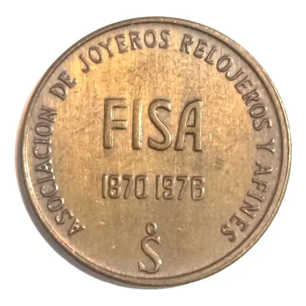 Medalla Fisa / 1870 - 1976 / Conmemorativa