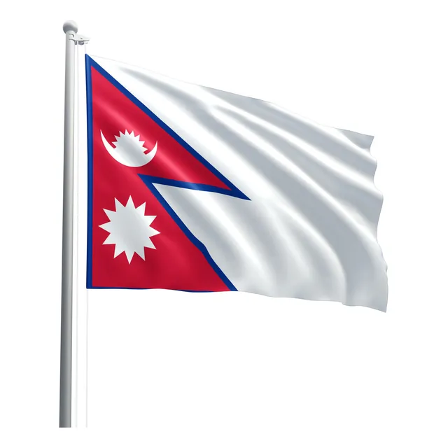 Bandeira Nepal Em Oxford 140x80cm