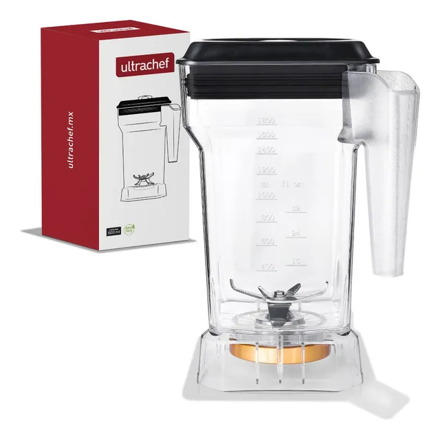 Vaso De Licuadora Ultrachef U400 De Tritán Compatible Con Marca De Licuadora Ultrachef