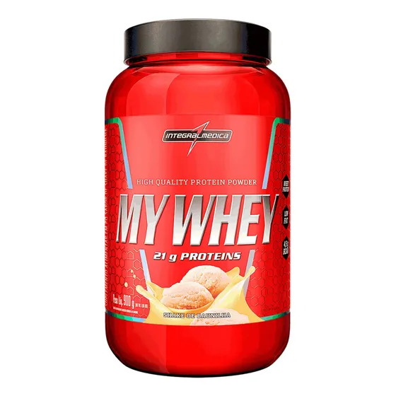 My Whey Shake de Baunilha Pote 900g Integralmédica