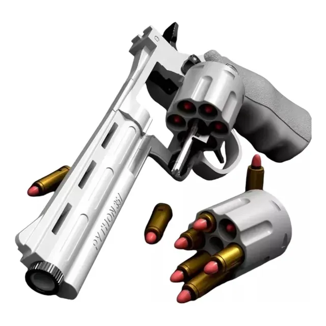 Pistola De Juguete Revolver Zp5 Lanzador Cosplay Juegos Niño