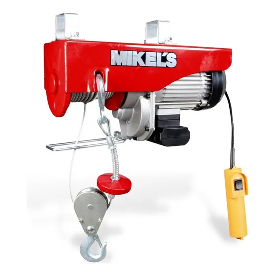 Polipasto Electrico Mikels 1 Ton Potente Motor 1500w
