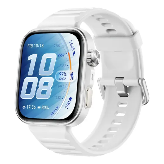 Smartwatch HUAWEI Watch FIT 5 Pro con GPS, ECG, NFC, 1,92" Pantalla de Cristal de Zafiro, 3000 nits, Deportes al Aire Libre, Monitorización de Salud, 10 Días Autonomía, 5ATM, iOS y Android, Blanco