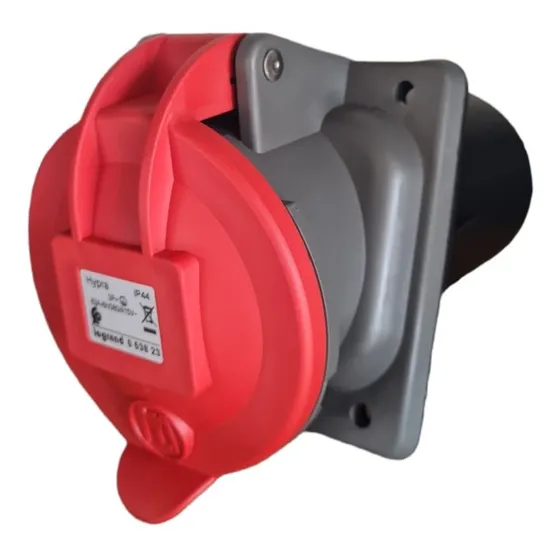 Toma De Empotrar Legrand 053823 3polos + Tierra, 63a 6h 415v