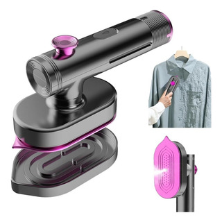 Mini Plancha Vapor Portátil Tanque De Agua De 60ml 40w Gris Mini Plancha Vapor Portátil Tanque De Agua De 60ml 40w Gris