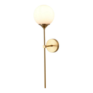 Lámpara De Pared Con Globo De Cristal Moderno, Aplique De Lámpara De Pared Con Globo De Cristal Moderno, Aplique De