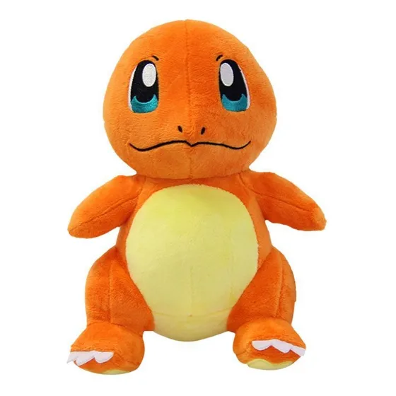 Peluche Pokemon Charmander 30cm Color Naranja