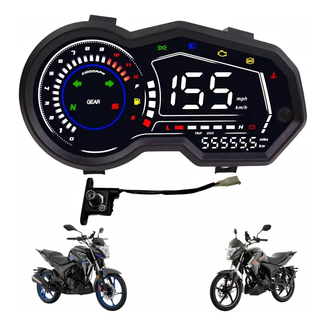 Tablero Digital Para Moto 125z 150z 150sz 170z Velocímetre