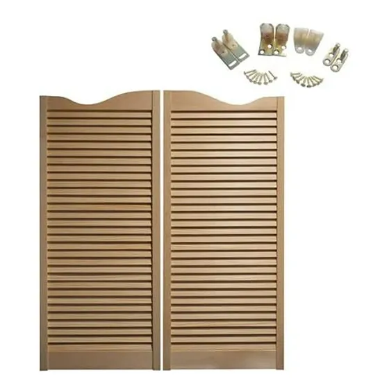 Puertas Interiores De Madera De Pino De 1-1/8  De Grosor, Co