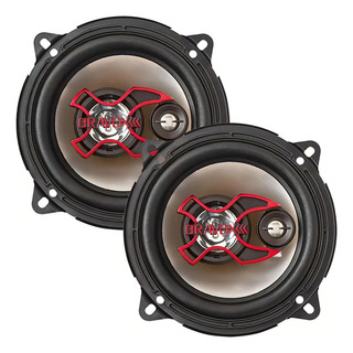 Alto Falante Bravox Triaxial 5 B3x50 100w Rms 4 Ohms Cor Vermelho Alto Falante Bravox Triaxial 5 B3x50 100w Rms 4 Ohms Cor Vermelho