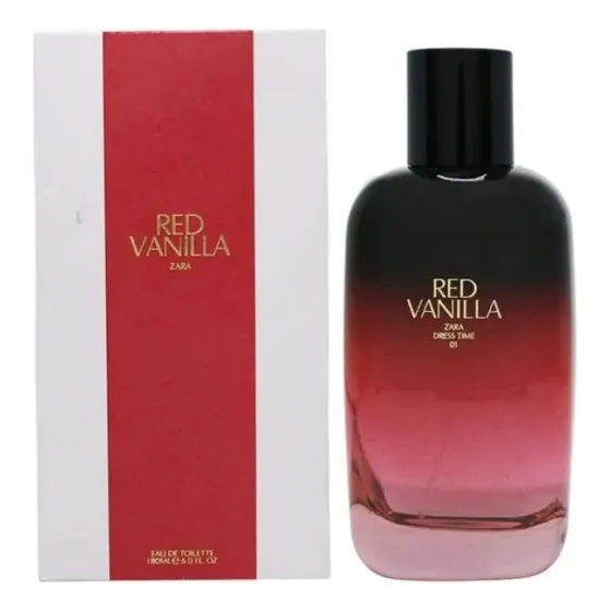 Perfume Zara Red Vainilla 180ml En Caja Sellado