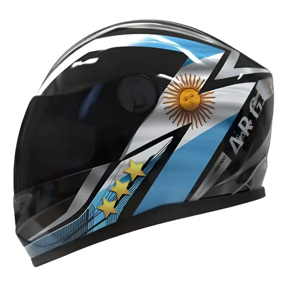 Casco Moto Vertigo V32 Ed Limitada Argentina Talle M 58 Cm