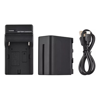 Kit De Cargador Y Batería Para Cámara Np-f960/np-f970/7.2v Kit De Cargador Y Batería Para Cámara Np-f960/np-f970/7.2v