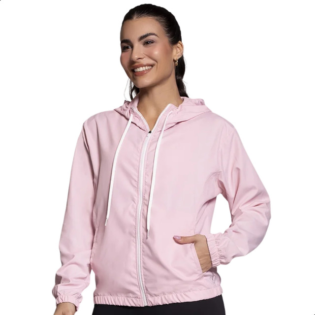 Jaqueta Corta Vento Feminina Impermeável Capuz Bolso Selene Jaqueta Corta Vento Feminina Impermeável Capuz Bolso Selene