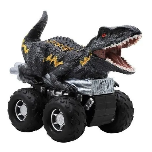 Jurassic World Zoom Riders Indoraptor Vehículo Pull Back