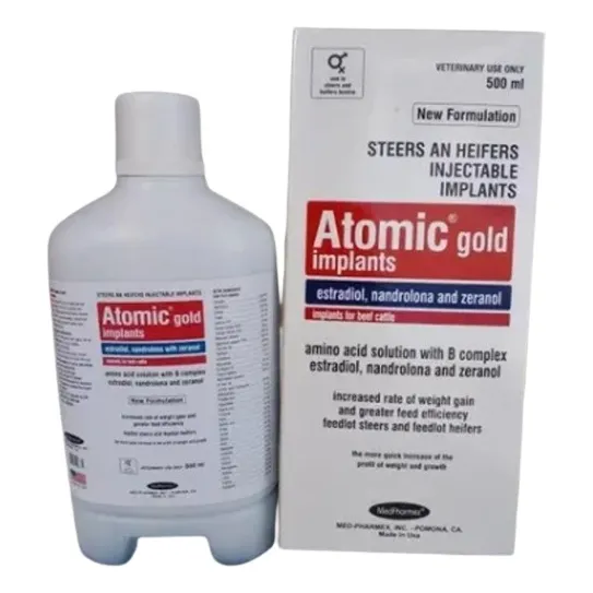 A-tomic Gold 500ml Suplemento P/engorda Bovino Bezerro