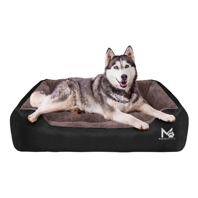 Cama Xl Mackypets De Felpa Para Perros Y Gatos