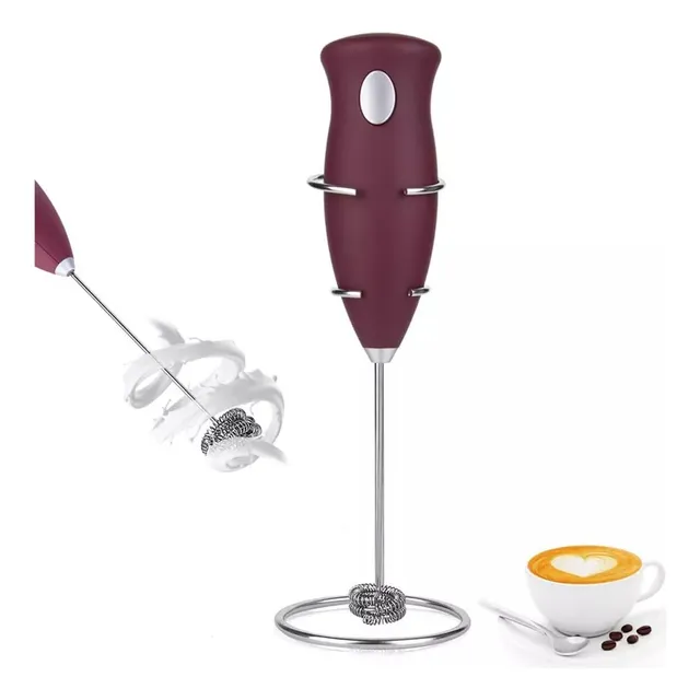 Batidor Mano Electrico Portatil Mezclador Espuma Cafe Leche