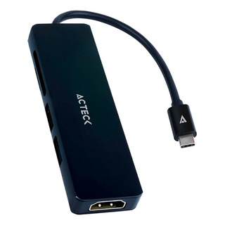 Acteck Hub Usb C 3.2 Macho - 1x Hdmi, 1x Usb 2.0, 1x Usb 3.0 Acteck Hub Usb C 3.2 Macho - 1x Hdmi, 1x Usb 2.0, 1x Usb 3.0