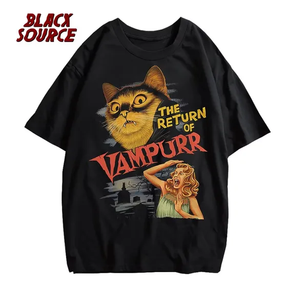 Camiseta The Return Of Vampurr Black Source