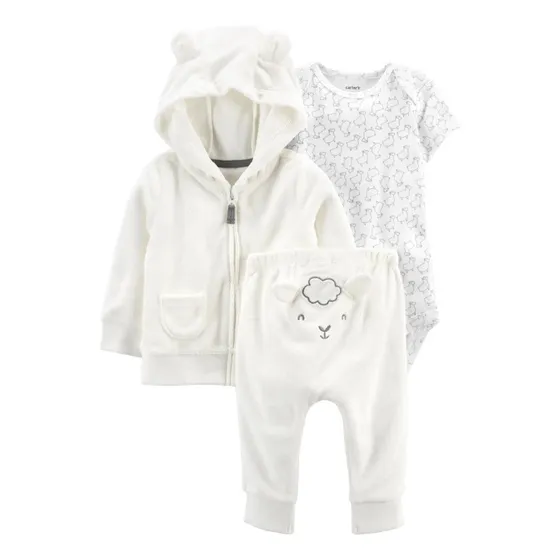 Conjunto Abrigado De Oveja (3 Piezas) 1l773110 Carter's