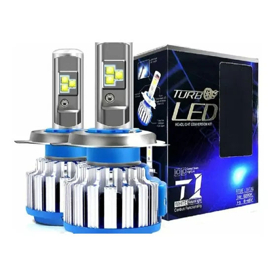 Bombillos H4 Turboled+ Obsequio Cocuyos Ceramica