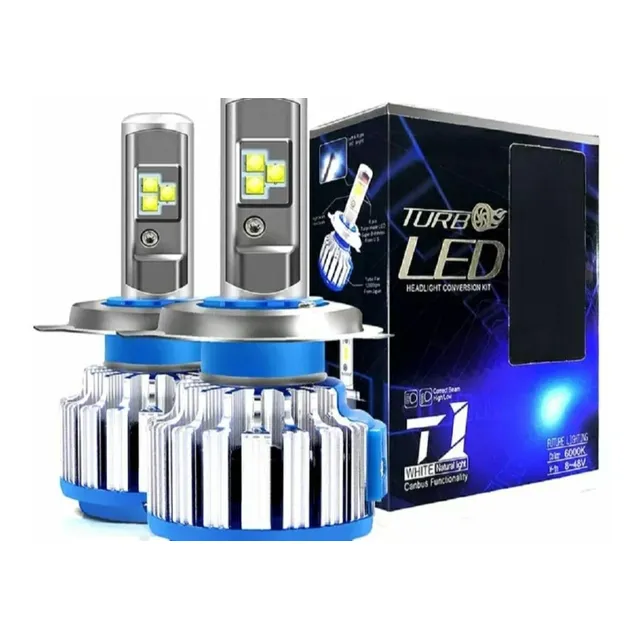 Bombillos H4 Turboled+ Obsequio Cocuyos Ceramica