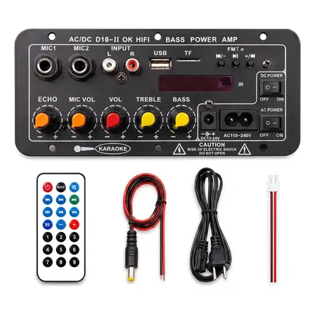 Placa Amplificador Audio Estéreo Bluetooth 40 W