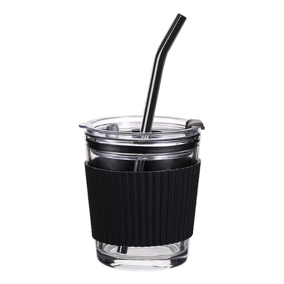 Conjunto De Copos De Água Para Café E Cerveja Com Tampa, Can