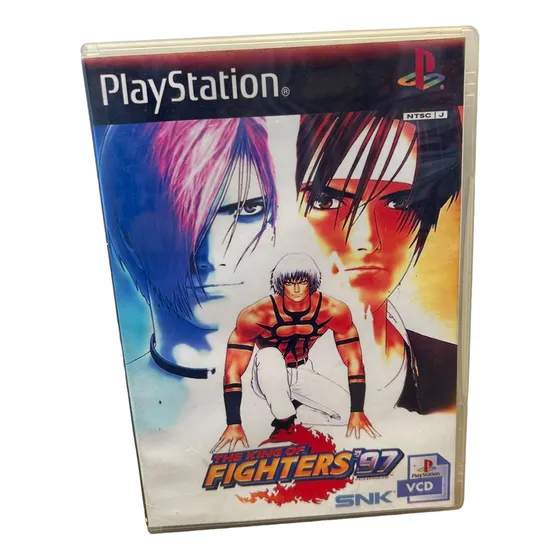 The King Of Fighters '97 - Ps1 - Físico - Capa + Pôster