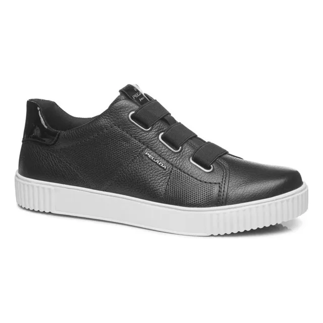 Tênis Casual Fem. Slip On Em Couro Legítimo Pegada 219022